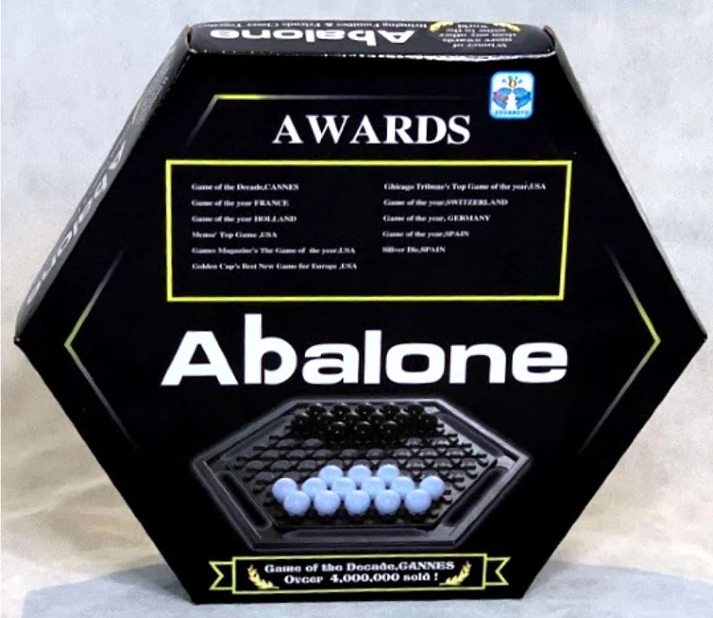 Abalone Classic Strategy Board Game Award Winning Two Player Abstract Chess - Image 1